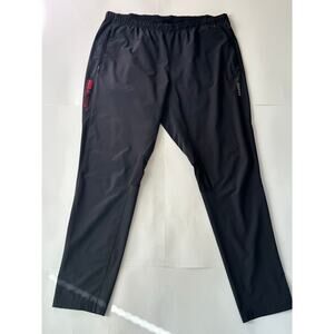 Reebok Men’s XL Black Athletic Pants 5PD Training Zip Pockets Drawstring